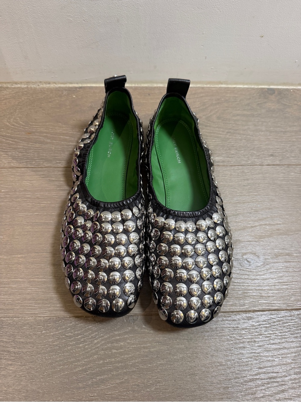 Tory Burch Studded Ballet Flats